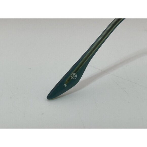 SHISEIDO - SH 1050 Titanium Half-Rim Oval Eyeglass Frames - Picture 6 of 7